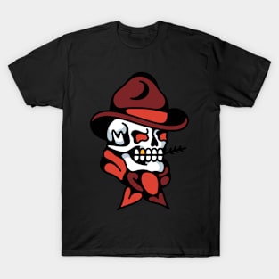 Skull cowboy T-Shirt